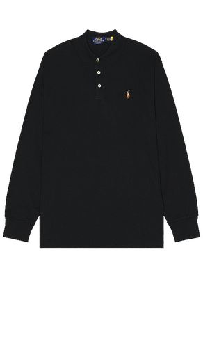 Pima long sleeve polo en color negro talla L en - Black. Talla L (también en XL/1X) - Polo Ralph Lauren - Modalova