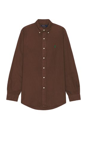 Camisa en color chocolate talla L en - Chocolate. Talla L (también en M, S, XL/1X) - Polo Ralph Lauren - Modalova