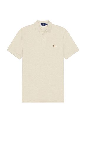 Polo basic mesh en color crema talla L en - Cream. Talla L (también en M, S, XL/1X) - Polo Ralph Lauren - Modalova