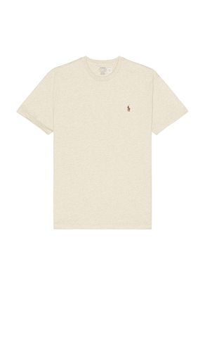 Camiseta ss solid cn en color crema talla L en - Cream. Talla L (también en M, S) - Polo Ralph Lauren - Modalova