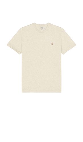 Camiseta ss solid cn en color crema talla L en - Cream. Talla L (también en S) - Polo Ralph Lauren - Modalova