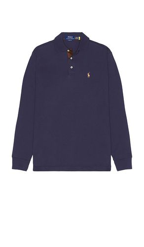 Classic long sleeve polo shirt en color azul talla L en - Blue. Talla L (también en M, S, XL/1X) - Polo Ralph Lauren - Modalova