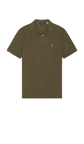 Mesh short sleeve polo en color verde oliva talla L en - Olive. Talla L (también en M, S, XL/1X) - Polo Ralph Lauren - Modalova