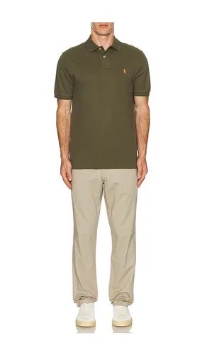 Mesh Short Sleeve Polo in Olive. - size S (also in XL/1X, XXL/2X) - Polo Ralph Lauren - Modalova