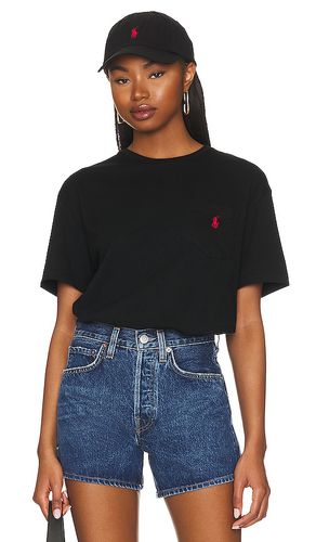 Camiseta pocket tee en black en color talla L en - Black. Talla L (también en M, XS) - Polo Ralph Lauren - Modalova