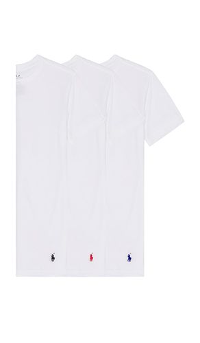 Slim Fit Cotton 3 Pack Undershirt in . Size L. Also in M, S, XL/1X - Polo Ralph Lauren - Modalova