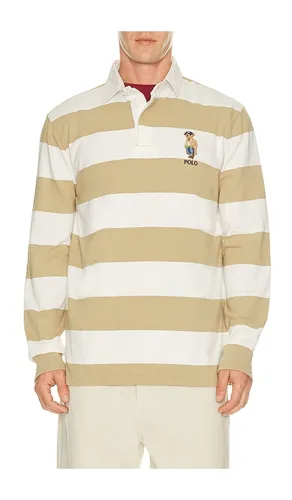 Long Sleeve Basic Mesh Litchfield Bear Rugby Polo in Multi. - size L (also in XL/1X, XXL/2X) - Polo Ralph Lauren - Modalova