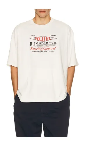 Sporting Graphic T-shirt in White. - size S (also in XL/1X) - Polo Ralph Lauren - Modalova