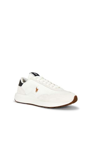 Train 89 Suede & Nylon Low Top Sneaker in White. - size 11 (also in 13) - Polo Ralph Lauren - Modalova