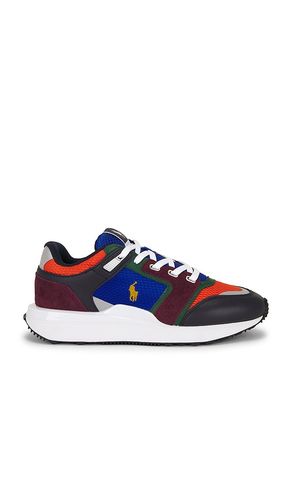 Train 89 V2 Leather & Suede Low Top Sneaker in Multi. - size 10 (also in 11, 12, 13, 8, 9) - Polo Ralph Lauren - Modalova
