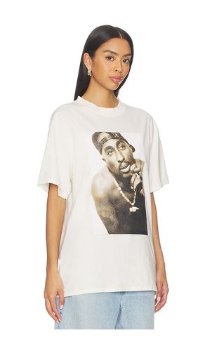 Tupac Smoke Tee in Cream. - size L (also in M, XL/1X) - Philcos - Modalova