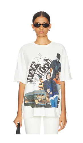 Boyz N The Hood Car Lean Boxy Tee in Ivory. - size L (also in M, S, XL/1X) - Philcos - Modalova