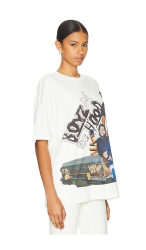 Boyz N The Hood Car Lean Boxy Tee in Ivory. - size L (also in M, S, XL/1X) - Philcos - Modalova
