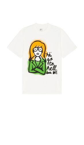 Daria, Hi Go To Hell Boxy Tee in Cream. - size L (also in M, S, XL/1X) - Philcos - Modalova