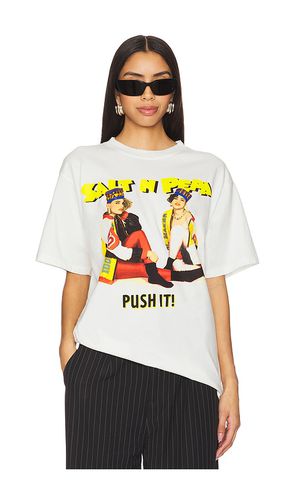 Camiseta boxy salt-n-pepa push it en color crema talla L en - Cream. Talla L (también en M, S, XL/1X) - Philcos - Modalova