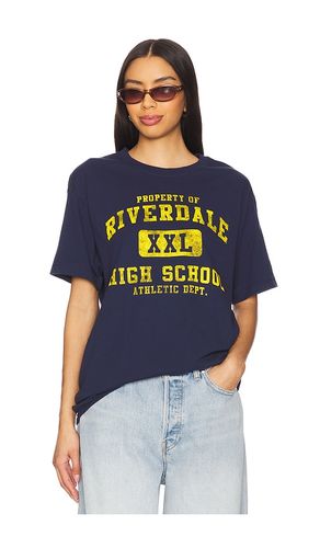 Archie Riverdale High School Boxy Tee in Blue. - size L (also in M, S) - Philcos - Modalova