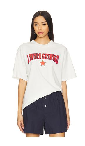 Lynyrd Skynyrd Jersey Boxy Tee in Cream. - size S (also in XL/1X) - Philcos - Modalova