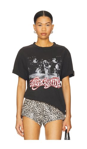 Aerosmith Singing Boxy Tee in Black. - size L (also in M, S, XL/1X) - Philcos - Modalova