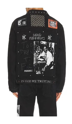 X Dead Kennedys DIY Trucker Jacket in . Size L. Also in M, S, XL/1X - Pleasures - Modalova