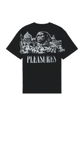 Monuments Heavyweight T-Shirt in Black. - size L (also in M, S) - Pleasures - Modalova