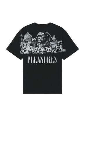 Monuments Heavyweight T-Shirt in Black. - size M (also in S) - Pleasures - Modalova