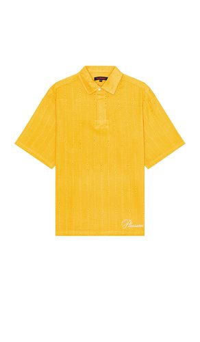 Clarity woven polo en color talla L en - Yellow. Talla L (también en M, S, XL/1X) - Pleasures - Modalova