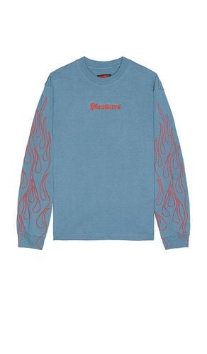 Fiery Heavyweight Long Sleeve Tee in . Size M, S, XL/1X - Pleasures - Modalova