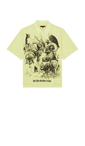Revival boxy polo en color talla L en - Mint. Talla L (también en M, S, XL/1X) - Pleasures - Modalova