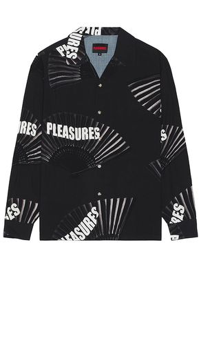 Fans Long Sleeve Button Down Shirt in . - size M (also in S) - Pleasures - Modalova