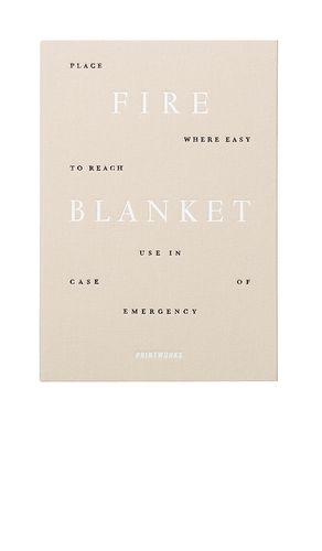 Printworks Fire Blanket in Beige - Printworks - Modalova