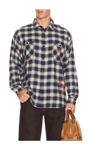Rip P's Check Flower Shirt in . Taglia L. Also in M, S, XL/1X - President's - Modalova