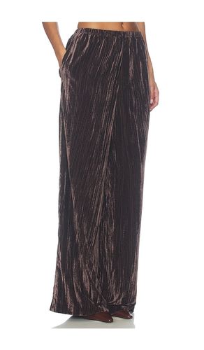 Meadow Pant in Chocolate. - size 0 (also in 2, 4, 6, 8) - Proenza Schouler White Label - Modalova