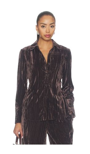 Madi Top in Chocolate. - size 0 (also in 2, 4, 6, 8) - Proenza Schouler White Label - Modalova