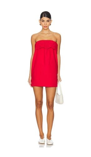 Beryl Strapless Mini Dress in Red. - size L (also in M, S, XS, XXS) - Posse - Modalova