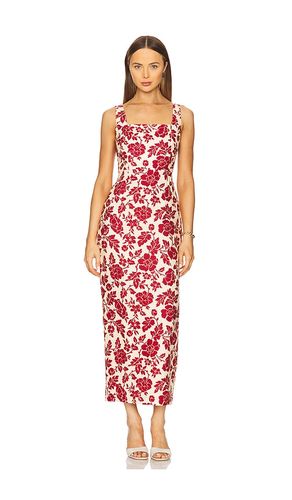 Skyla Column Dress in Red. - size L (also in M, S, XL, XS) - Posse - Modalova