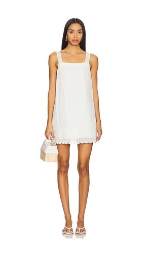 Grace Mini Dress in White. - size L (also in M, S, XL, XS) - Posse - Modalova