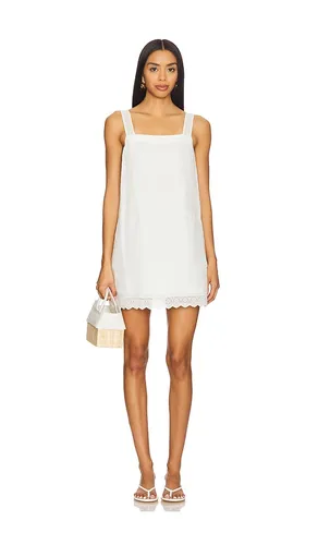 Grace Mini Dress in White. - size L (also in XS) - Posse - Modalova