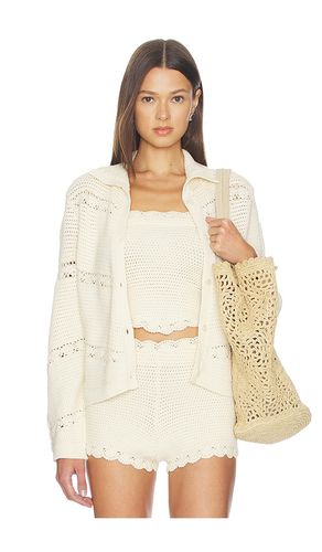 Dylan Cardigan in Ivory. - size L (also in M) - Posse - Modalova