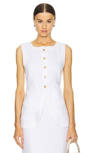 Emma Vest in White. - size L (also in M, XL) - Posse - Modalova