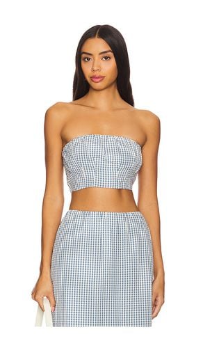 Mira Strapless Crop Top in Baby . - size L (also in M, S, XL, XS, XXS) - Posse - Modalova