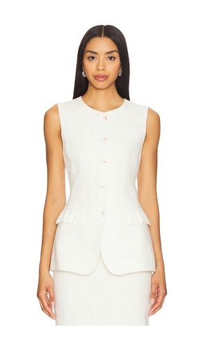Matilda Gilet in Ivory. - size L (also in M, S, XL, XS) - Posse - Modalova