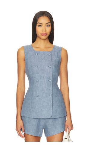 Thea Vest in Blue. - size L (also in M, S, XS, XXS) - Posse - Modalova