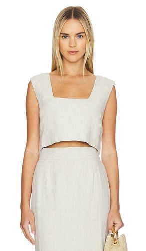 Caleb Crop Top in Beige. - size M (also in S, XL) - Posse - Modalova