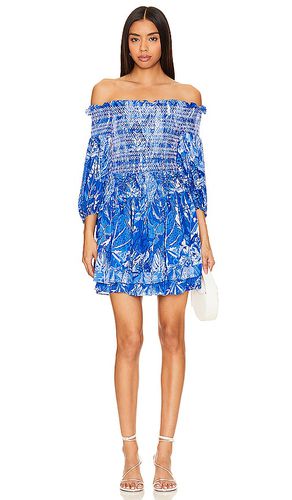 Britney Mini Dress in Blue. - size L (also in M, S, XS) - Poupette St Barth - Modalova