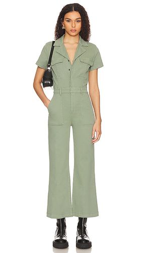 Makenna Utility Wideleg Jumpsuit in Olive. - size M (also in XL, XS) - PISTOLA - Modalova