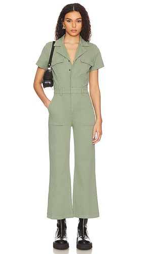 Makenna Utility Wideleg Jumpsuit in Olive. - size M (also in XS) - PISTOLA - Modalova