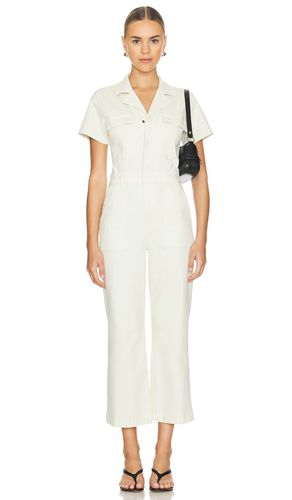 Makenna Utility Wideleg Jumpsuit in White. - size XS (also in XXL, XXS) - PISTOLA - Modalova