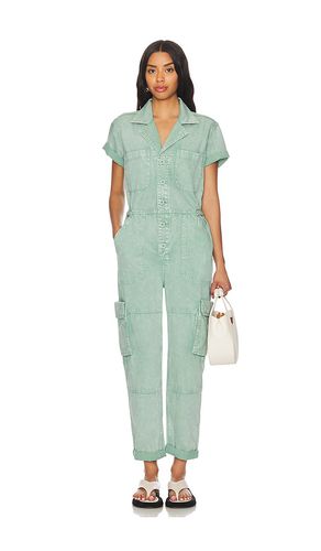 Grover Cargo Jumpsuit in Green. - size M (also in S, XS) - PISTOLA - Modalova