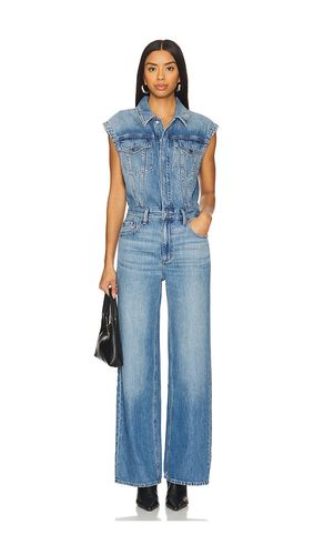 Lennox Jumpsuit in Denim-Medium. - size L (also in XS) - PISTOLA - Modalova