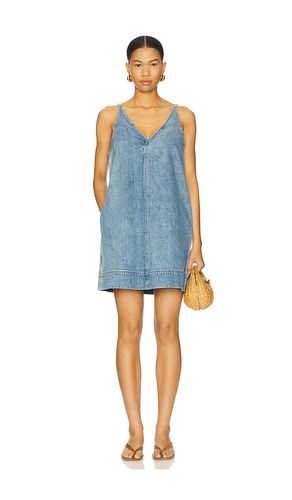 Tavi Pop Over Dress in Blue. - size L (also in M) - PISTOLA - Modalova